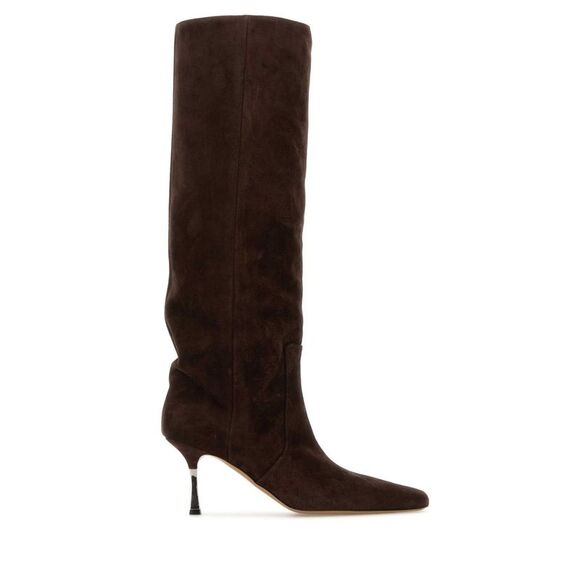 Paris Texas Women Chocolate Suede Bettina Boots